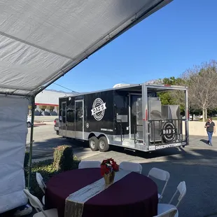 Dads BBQ trailer coming in to R&amp;D Fasteners