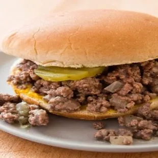 Loose Beef Sandwich