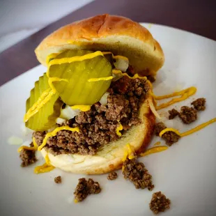 Loose Beef Sandwich