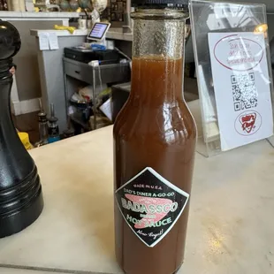 House hot sauce &quot;Badassco Sauce&quot;