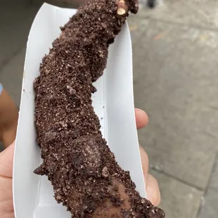 Oreo dipped banana