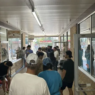 Always a nice line but it goes quickly.
