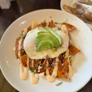 Chilaquiles and they are soooo good