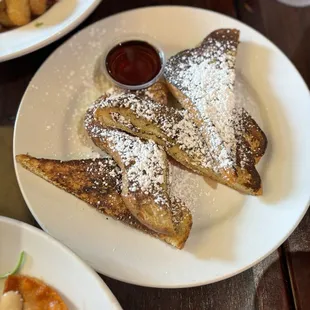 French toast on the side
