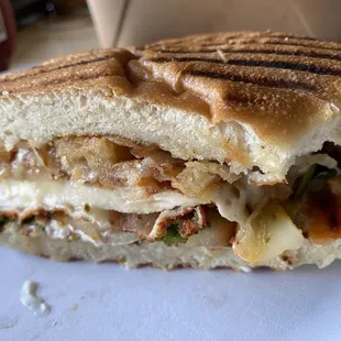 Spicy chicken sandwich this is just 1 half!