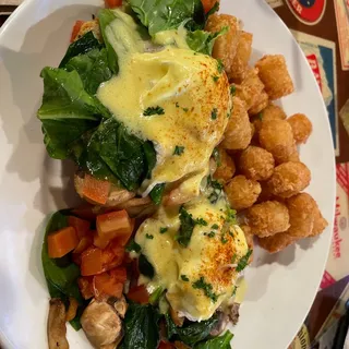 Very Veggie Benedict Plate
