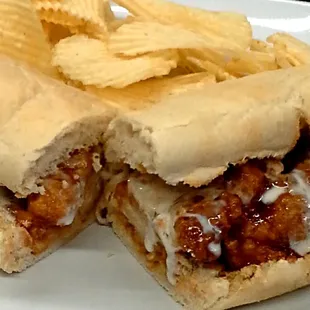 Bbq chicken sandwich