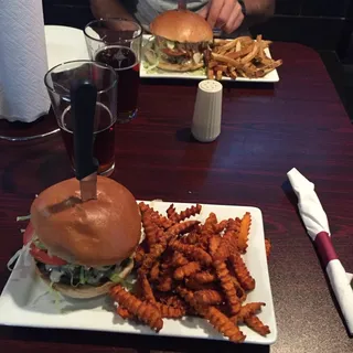 Shroom and Swiss Burger