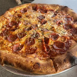 Pepperoni pizza