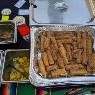 Churros and those little amazing lemons