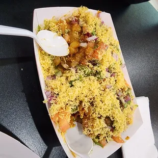 Samosa chaat