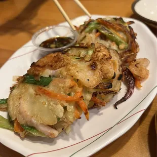 Korean Pancake- seafood