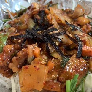 Octopus Bibimbap