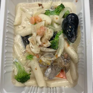 Bacon Cream Rice Cake *New