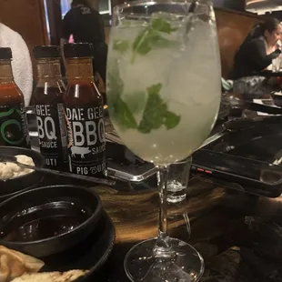 sushi and sashimi, drink