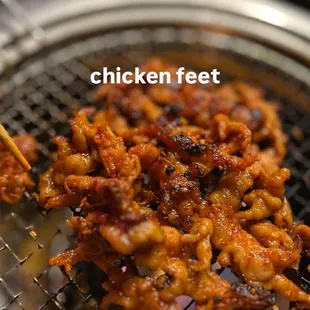 Chicken feet