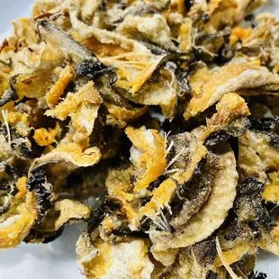 Fried Driled Pollack Skin