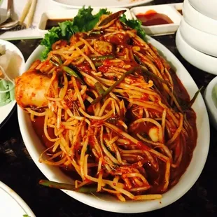 Steamed Monkfish