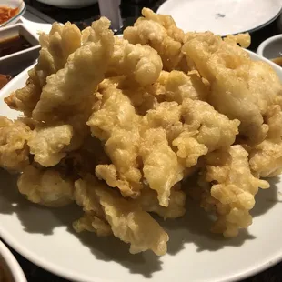 Fried Monkfish