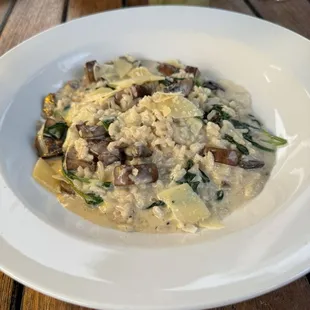 Mushroom risotto