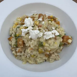 Butternut Squash and Chicken Risotto