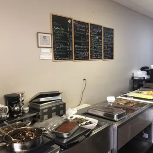 sushi and sashimi, interior