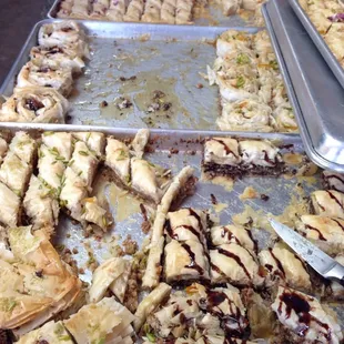 All the types of baklava