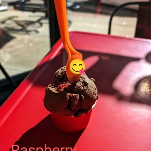 Raspberry chocolate