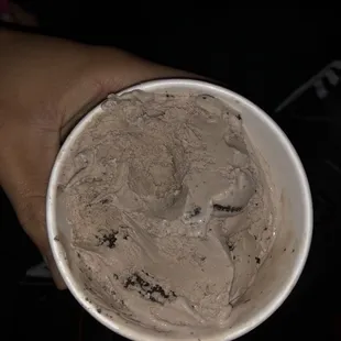 Oreo flavor (size Medium)!