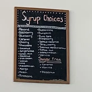 Syrups