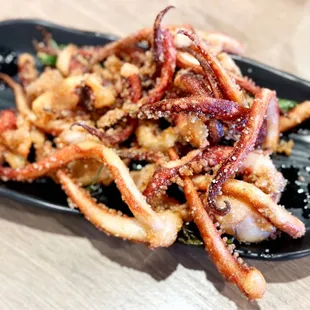 Fried squid