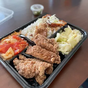 Pork Fried Pork Chop with Rice