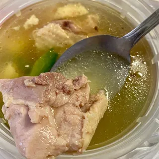 Pineapple Bitter Melon Chicken Soup