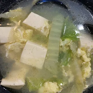 Veggie Tofu Soup