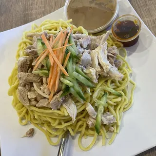 Cold Noodle with Shredded Chicken
