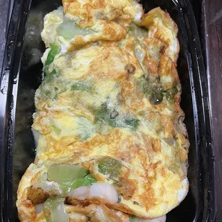 Fried Shrimp Omelet