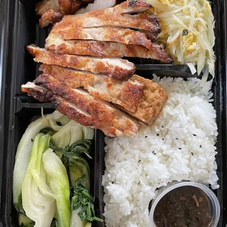 Black Pepper Pork Chop with Rice