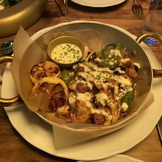 Flash Fried Cauliflower