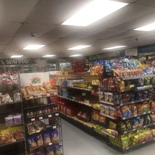 a woman shopping in a grocery store