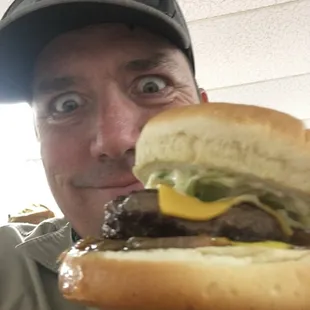 Great homemade burgers.