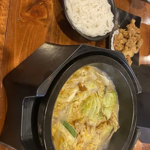 A3.sour spicy flavoured rice Noodle soup with xiangxi pulled beef