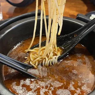 Look at those tasty chewy rice noodles!!!! Really recommend you give it a try if you've never had it!