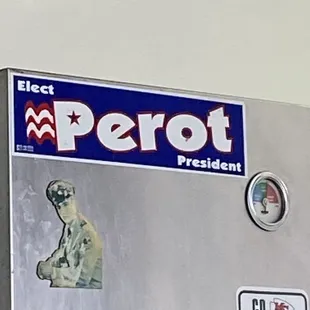 First presidential vote I ever cast was for this guy. No regrets.