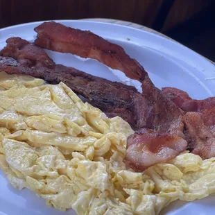 Bacon and eggs