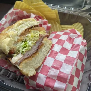 Side photo of The Dagwood Special
