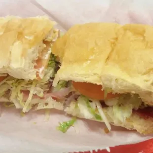 The Dagwood Special.  Mmmm, fluffy toasty bread!