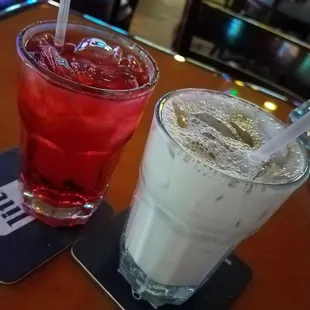 Darkest Cape Cod I've ever been served. However, the White Russian was very good.