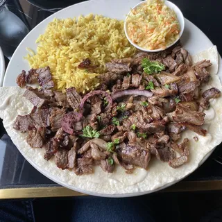 Meat Shawarma Plate