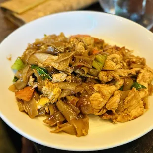 Drunken noodles