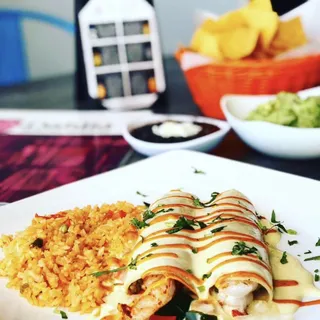 Shrimp Enchiladas